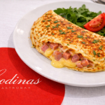 Omelette de Jamón y Queso